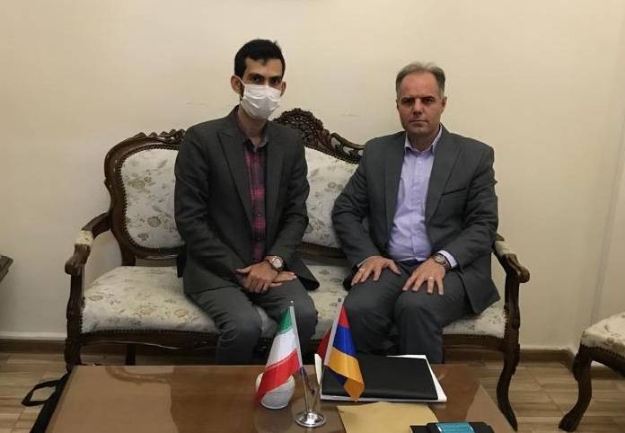 Meeting of Spanta Salamat Group Management with the Trade Advisor of the Trade Development Organization in Armenia